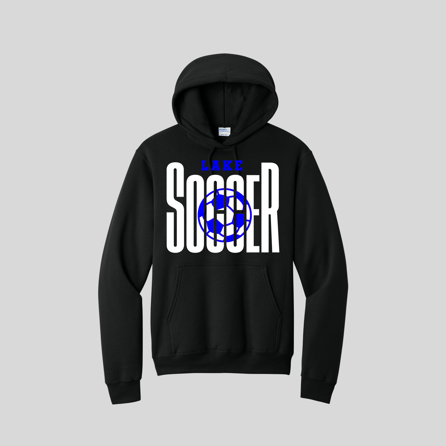 Lake HS Soccer - Soccer Ball BlueWhite