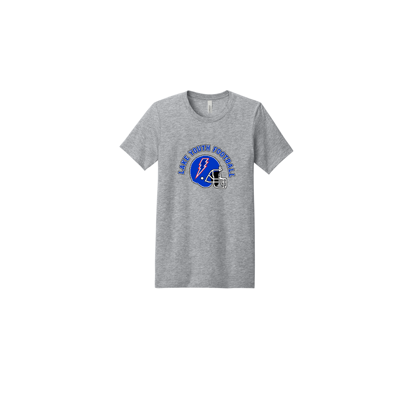 26 LYF Soft Bella+Canvas Retro Helmet Logo Tshirt
