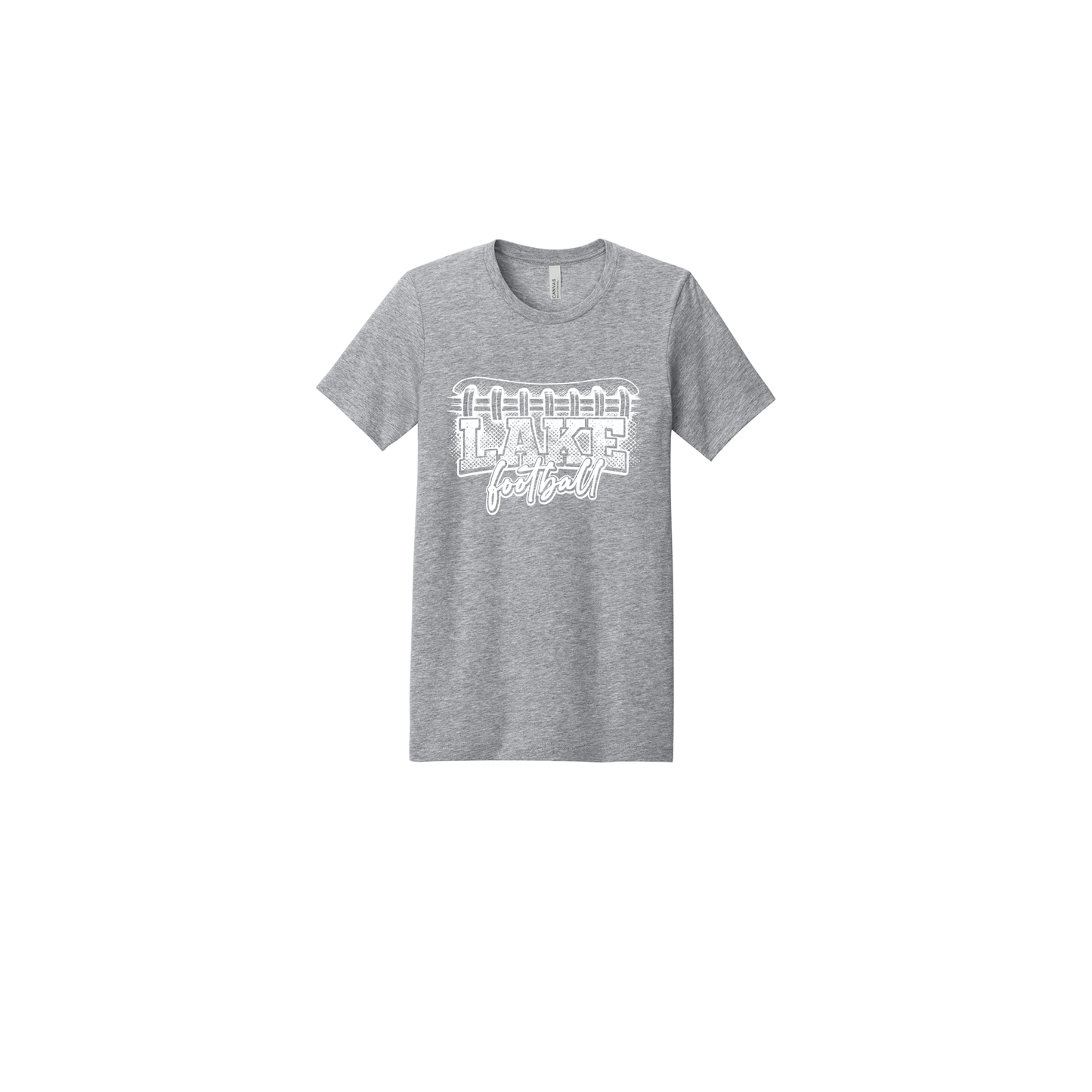 26 LYF Soft Bella+Canvas Lake Football Logo Tshirt