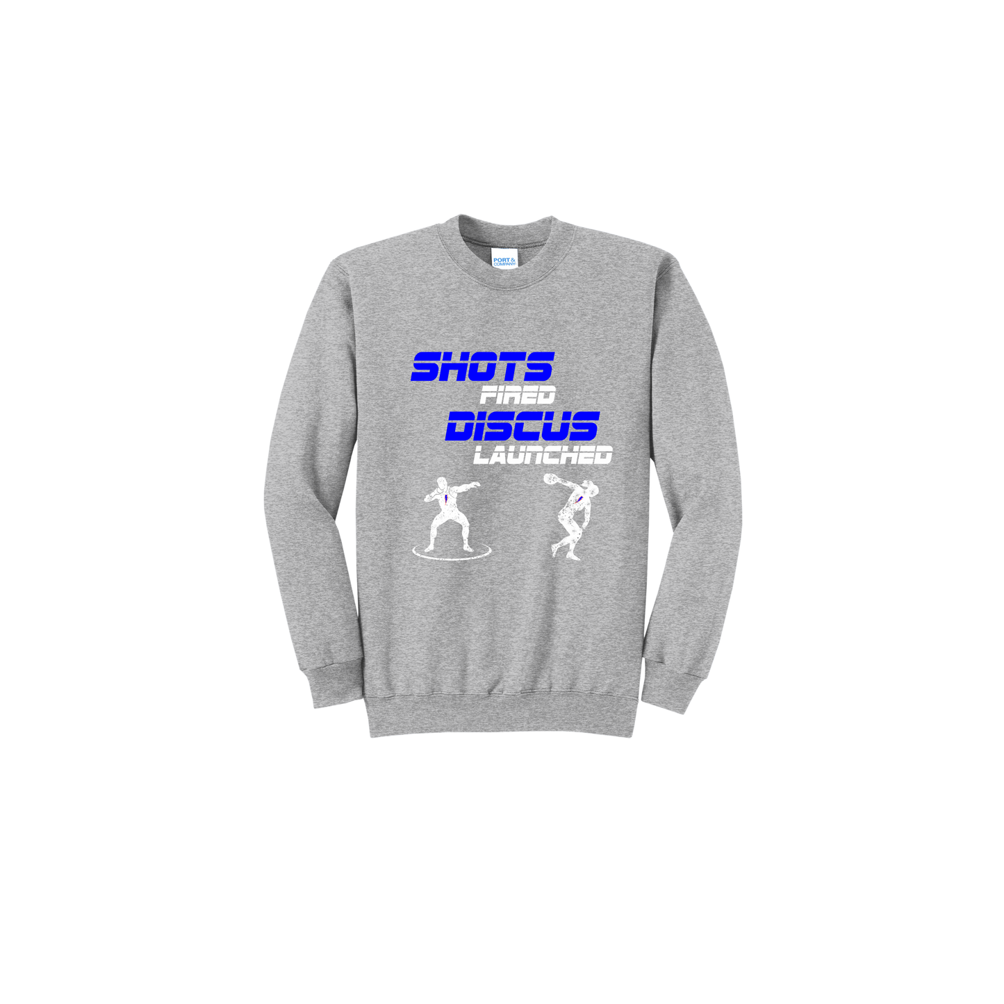 Throwing Shot and Disc Crewneck
