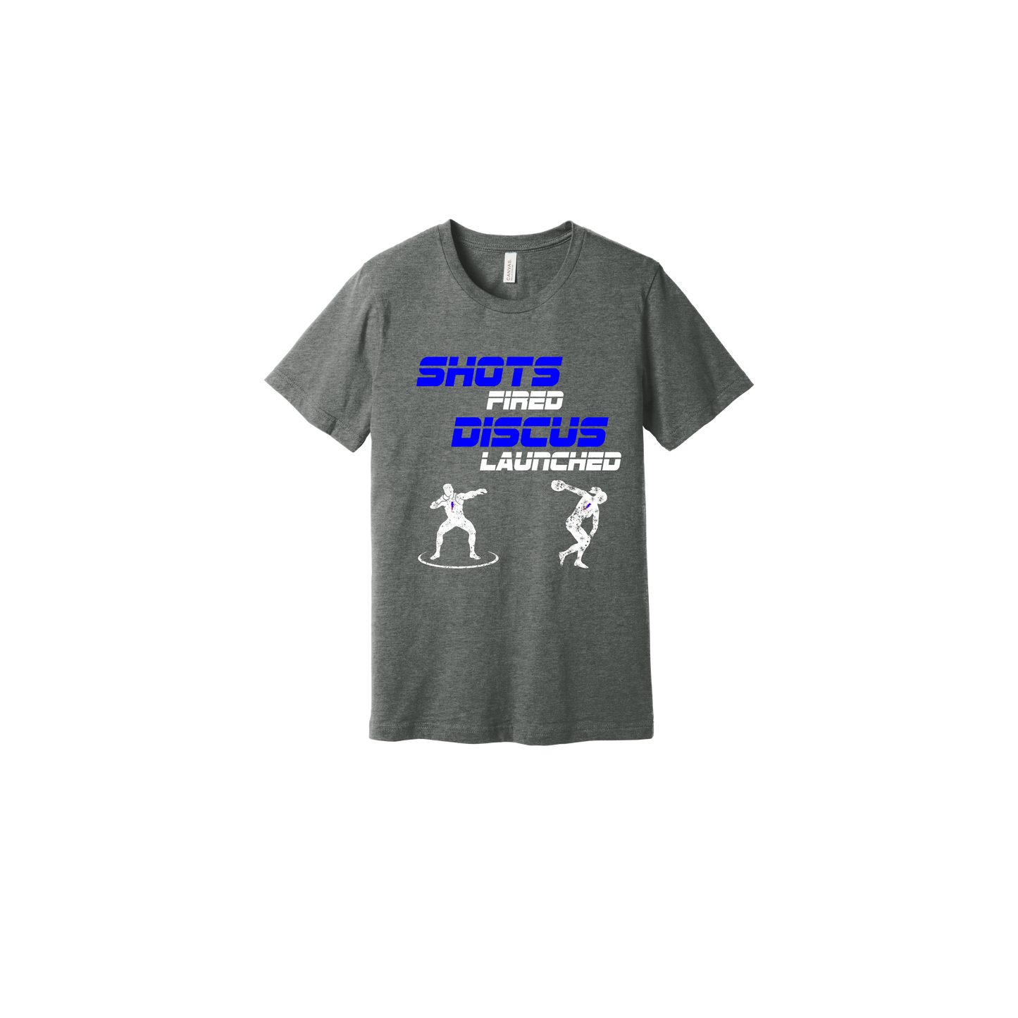 Throwing Shot and Disc T-Shirt