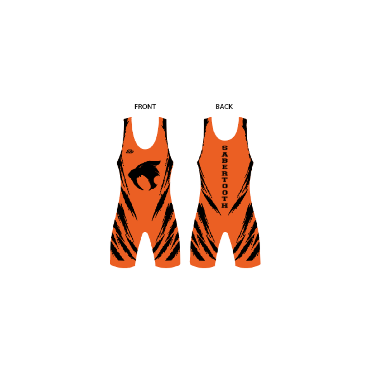 Sabertooth Wrestling Singlet