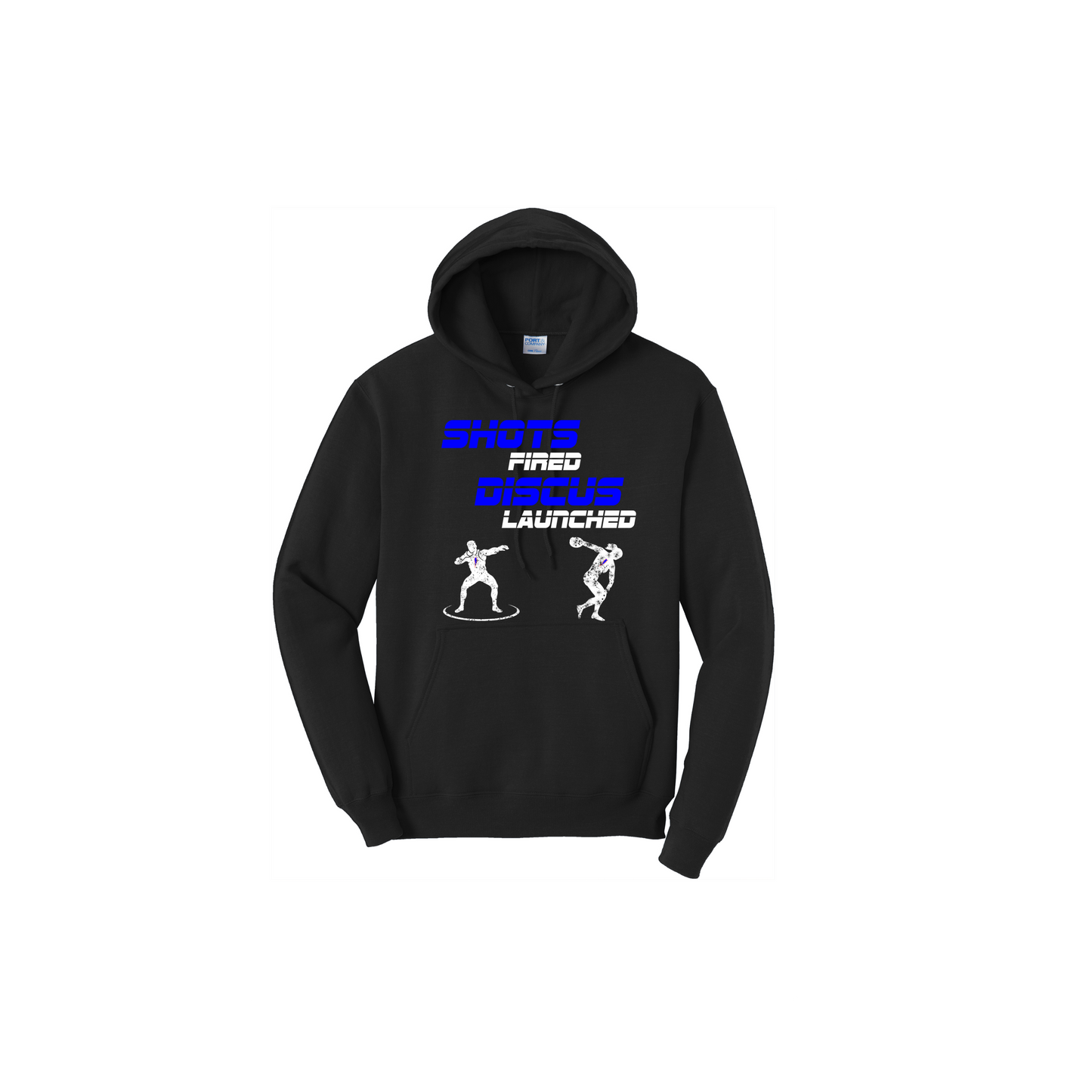 Throwing Shot and Disc Hoodie