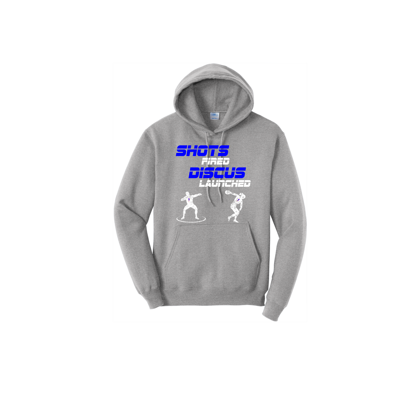 Throwing Shot and Disc Hoodie