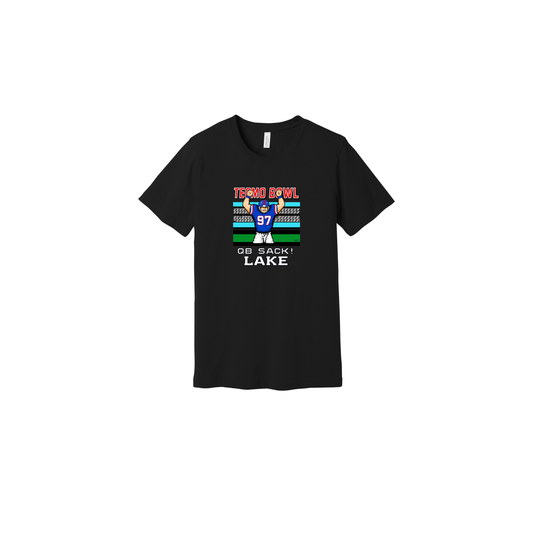 26 LYF Soft Bella+Canvas Retro Defense Logo Tshirt