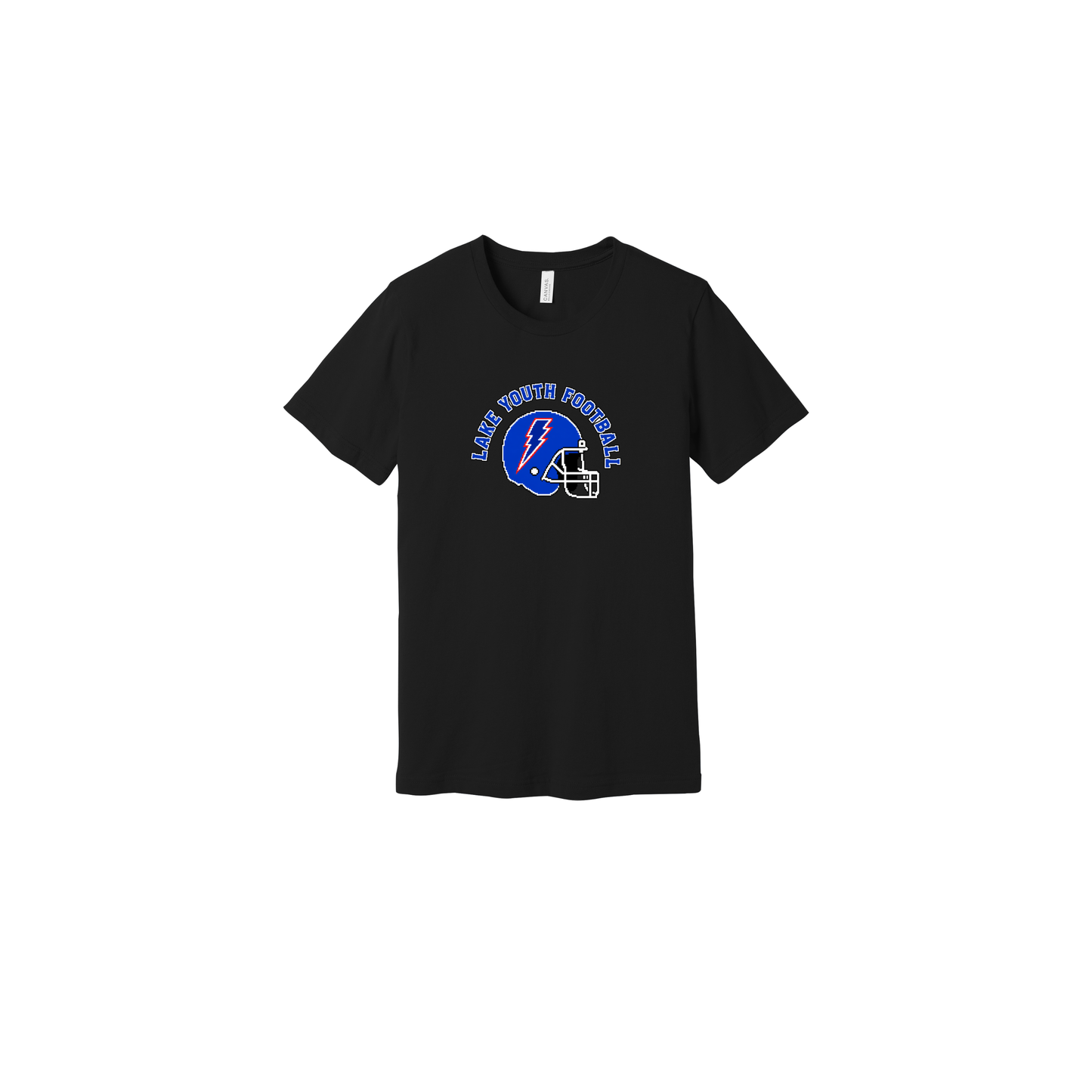26 LYF Soft Bella+Canvas Retro Helmet Logo Tshirt