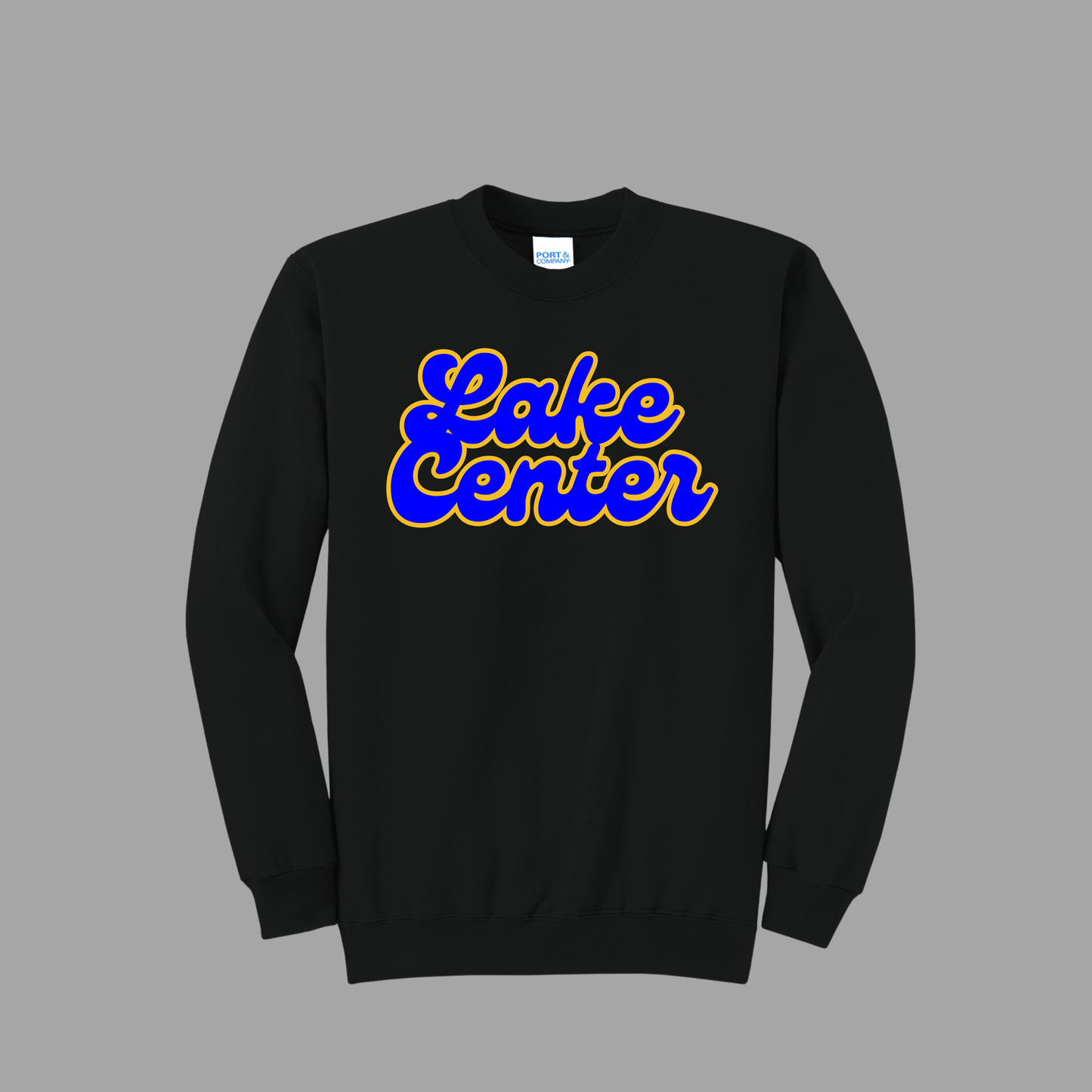 LCCS - Retro Bubble Lake Center BlueGold