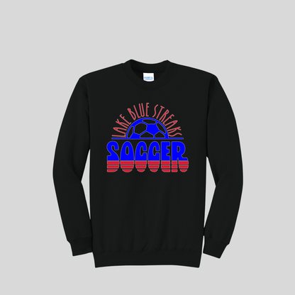 Lake HS Soccer - Retro Bubble