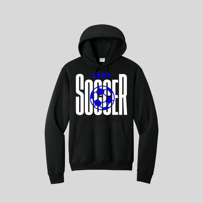 Lake HS Soccer - Soccer Ball BlueWhite