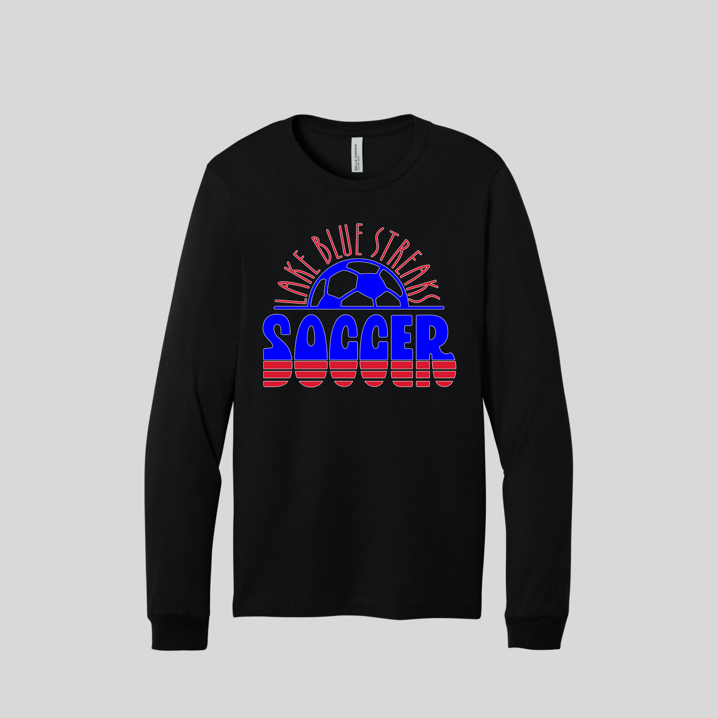 Lake HS Soccer - Retro Bubble