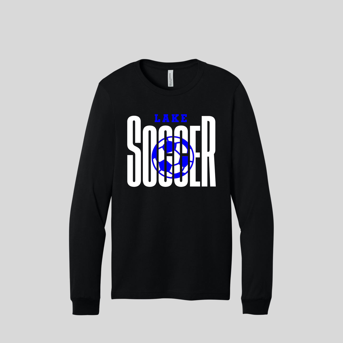 Lake HS Soccer - Soccer Ball BlueWhite