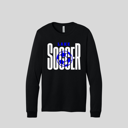 Lake HS Soccer - Soccer Ball BlueWhite