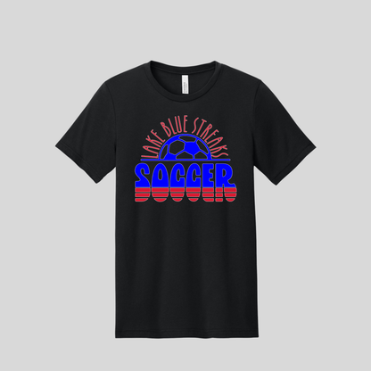 Lake HS Soccer - Retro Bubble