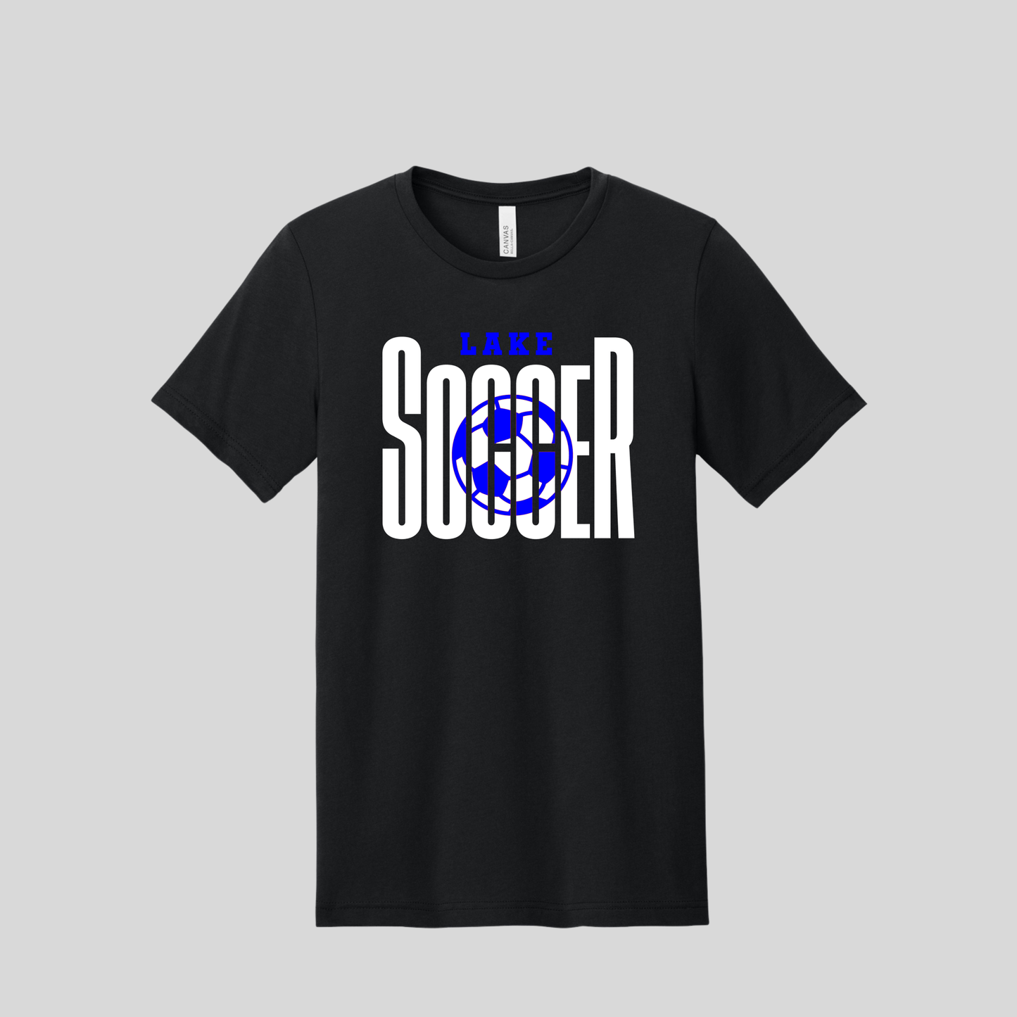 Lake HS Soccer - Soccer Ball BlueWhite