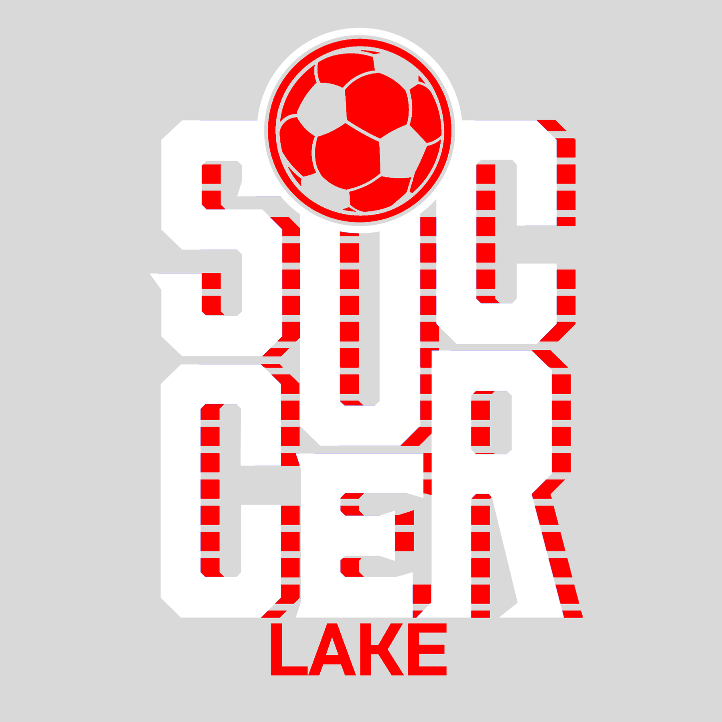 Lake HS Soccer Quarter Zip - Block Soccer