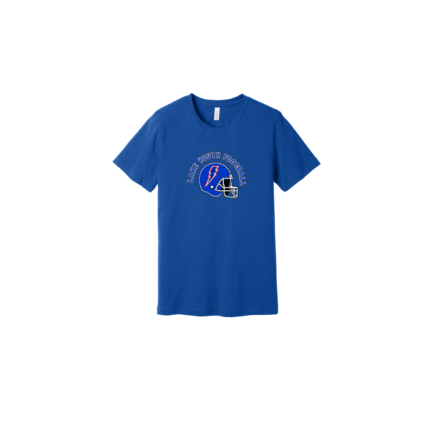 26 LYF Soft Bella+Canvas Retro Helmet Logo Tshirt