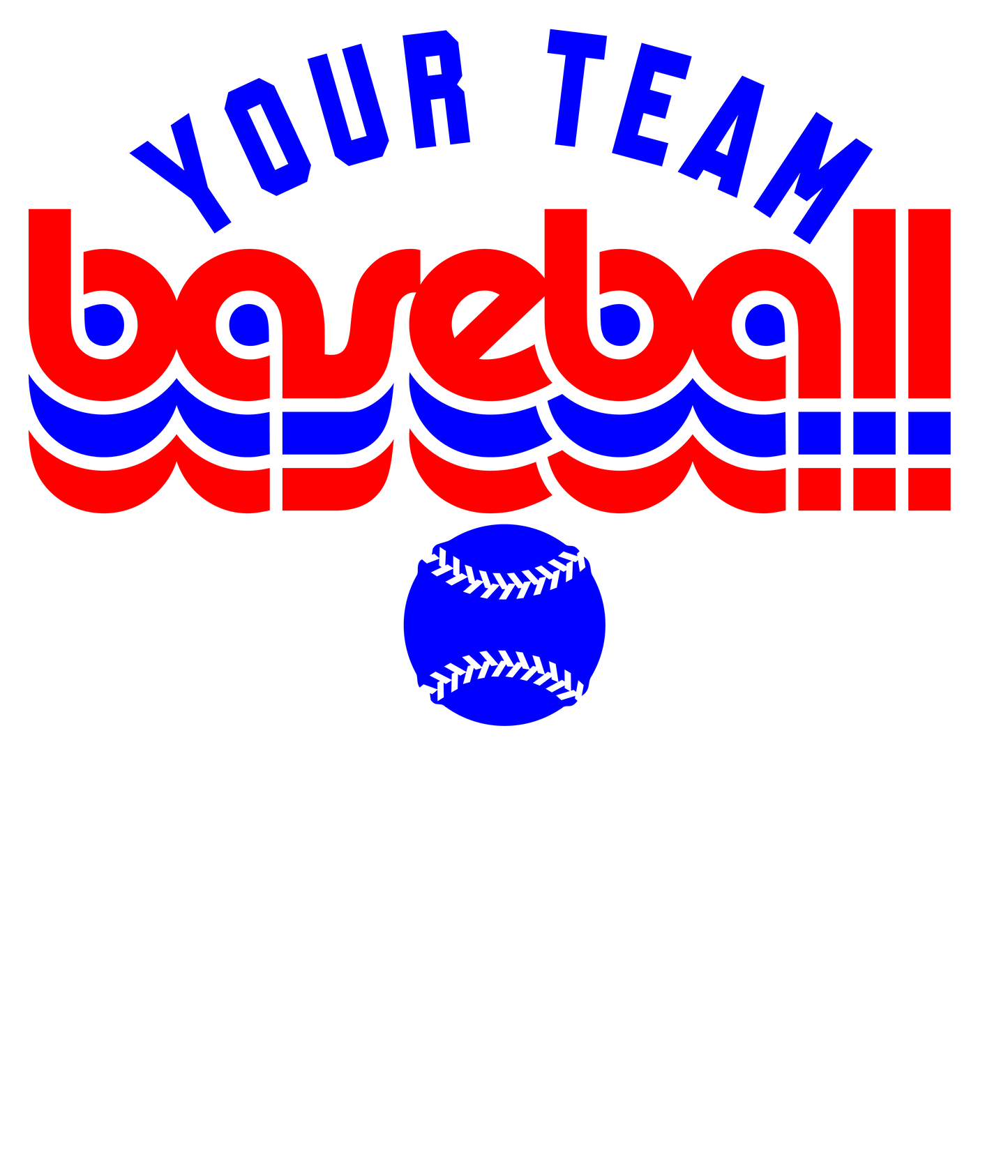 Ball Park Custom Retro Design