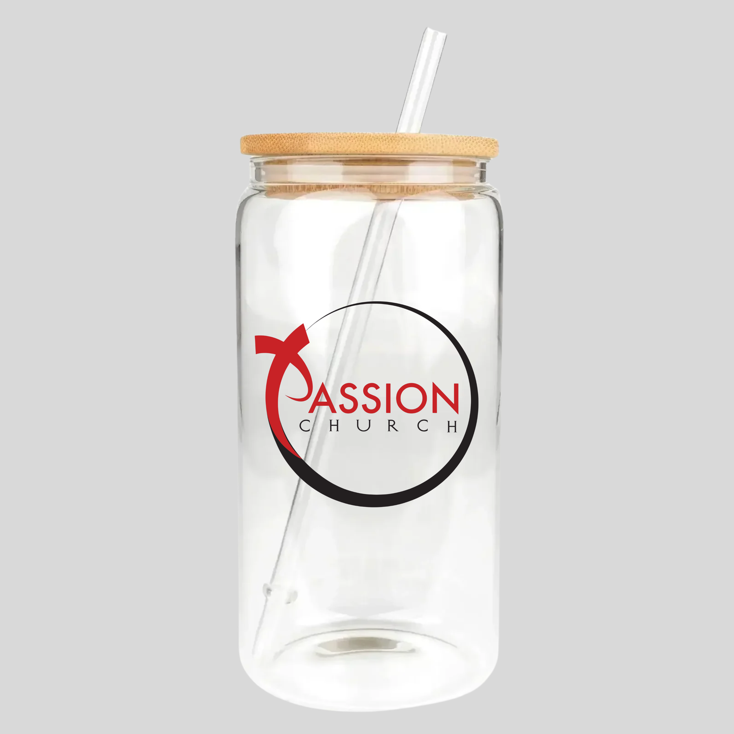 Passion Church Glass Can Cup