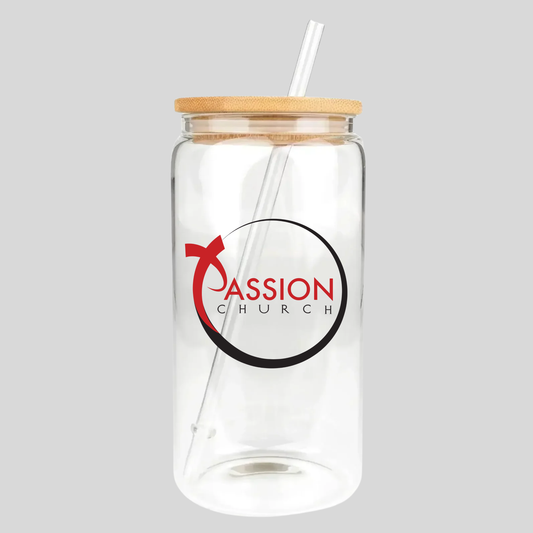 Passion Church Glass Can Cup