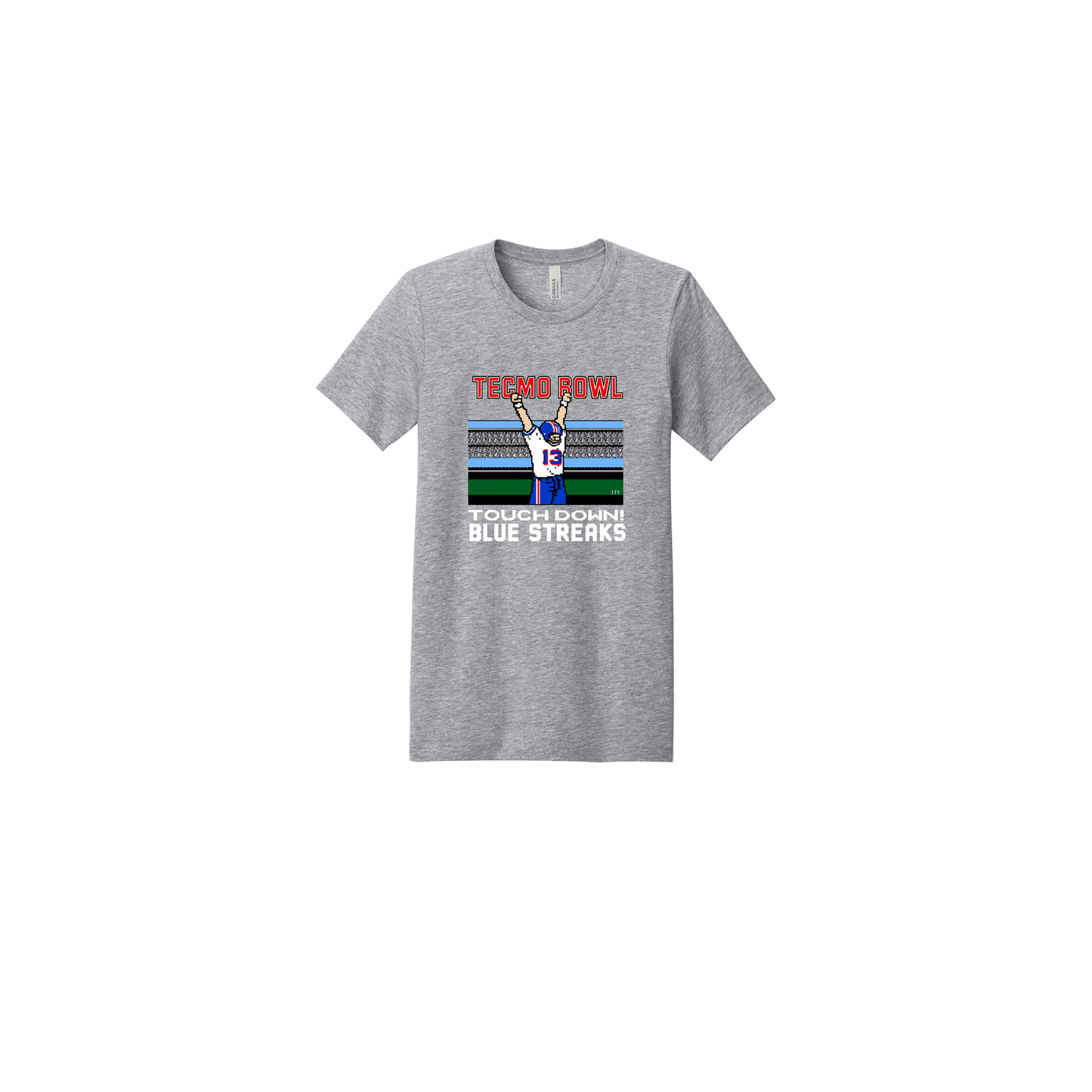 26 LYF Soft Bella+Canvas Retro Offense Logo Tshirt