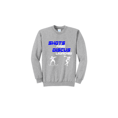 Throwing Shot and Disc Crewneck