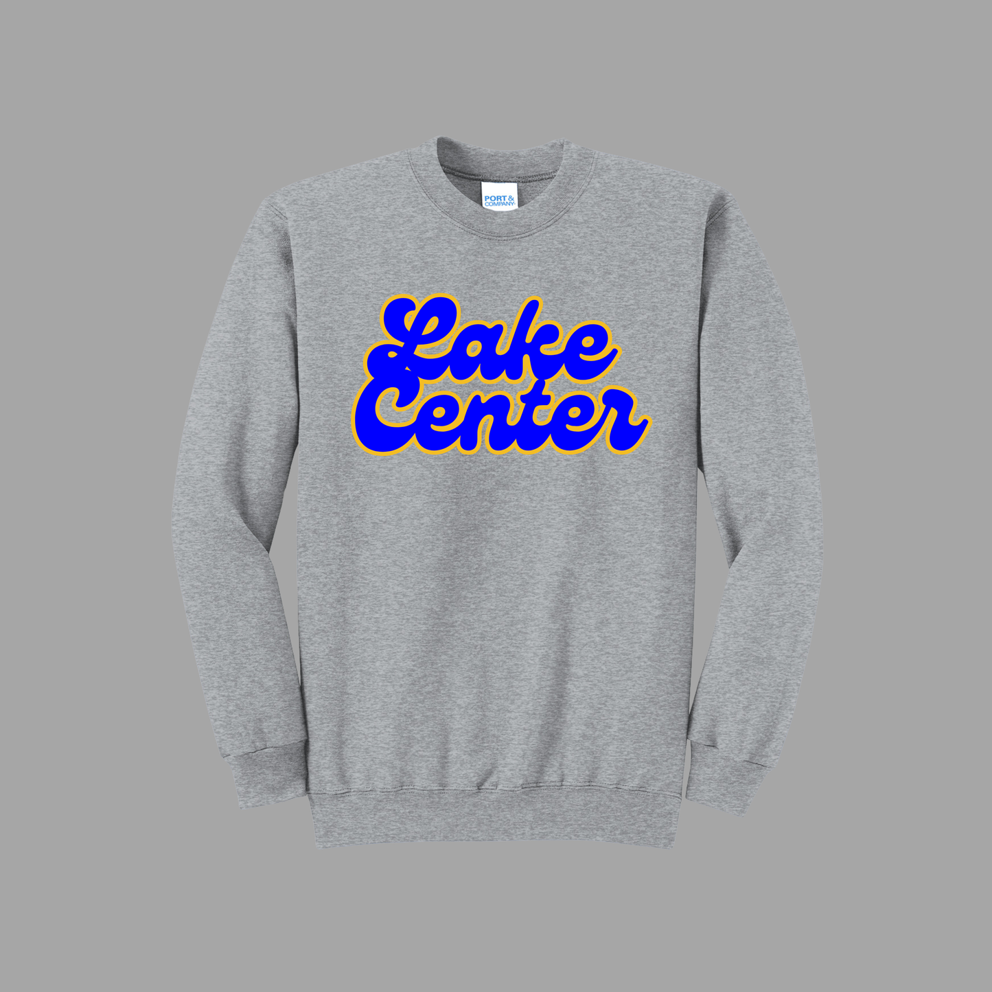 LCCS - Retro Bubble Lake Center BlueGold