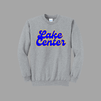 LCCS - Retro Bubble Lake Center BlueGold