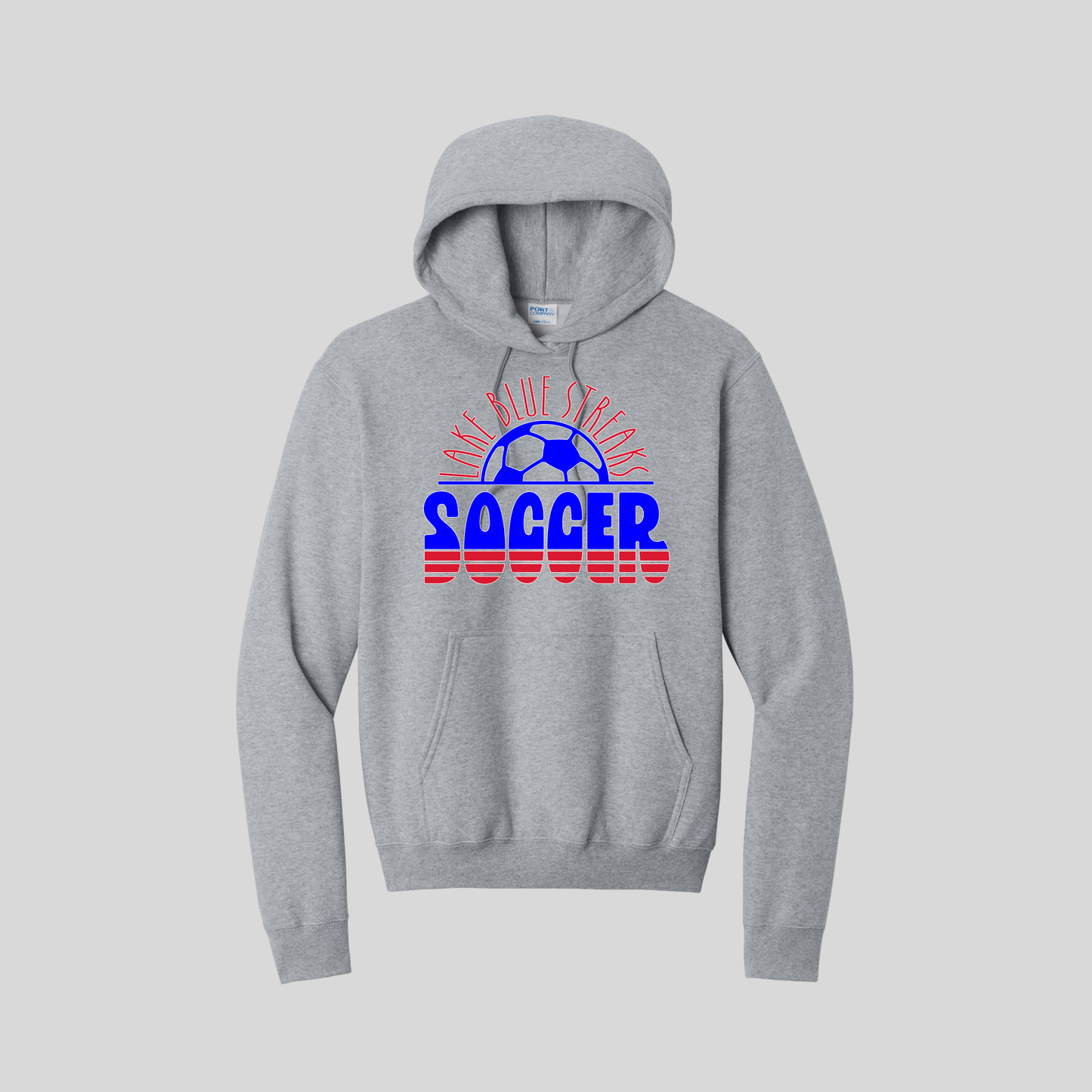 Lake HS Soccer - Retro Bubble