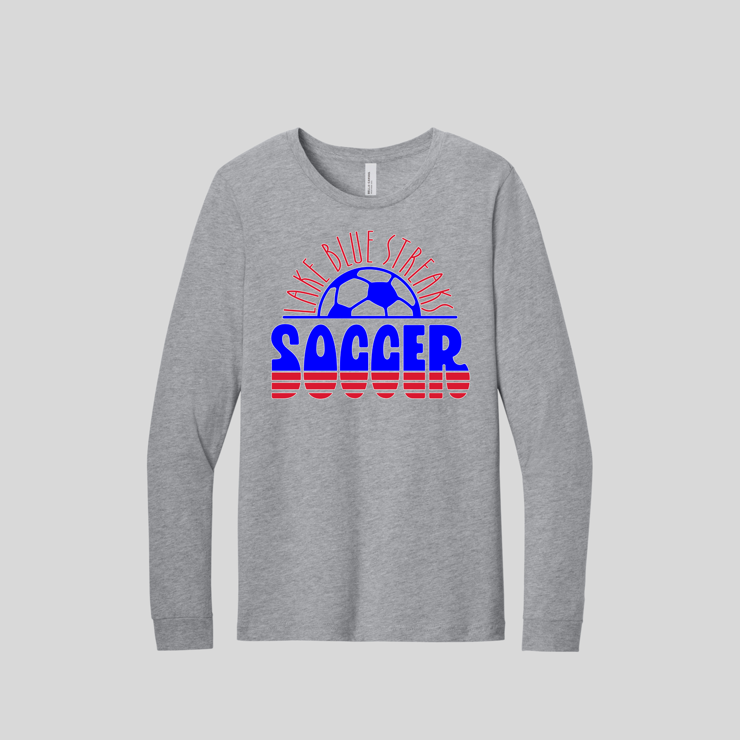 Lake HS Soccer - Retro Bubble