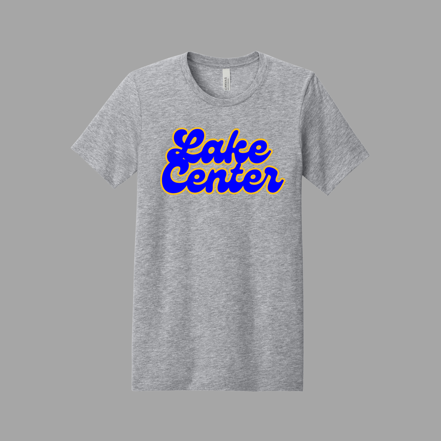 LCCS - Retro Bubble Lake Center BlueGold