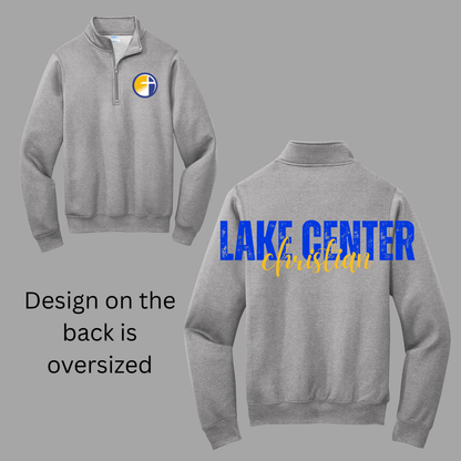 LCCS Lake Center Christian Oversized - Quarter Zip