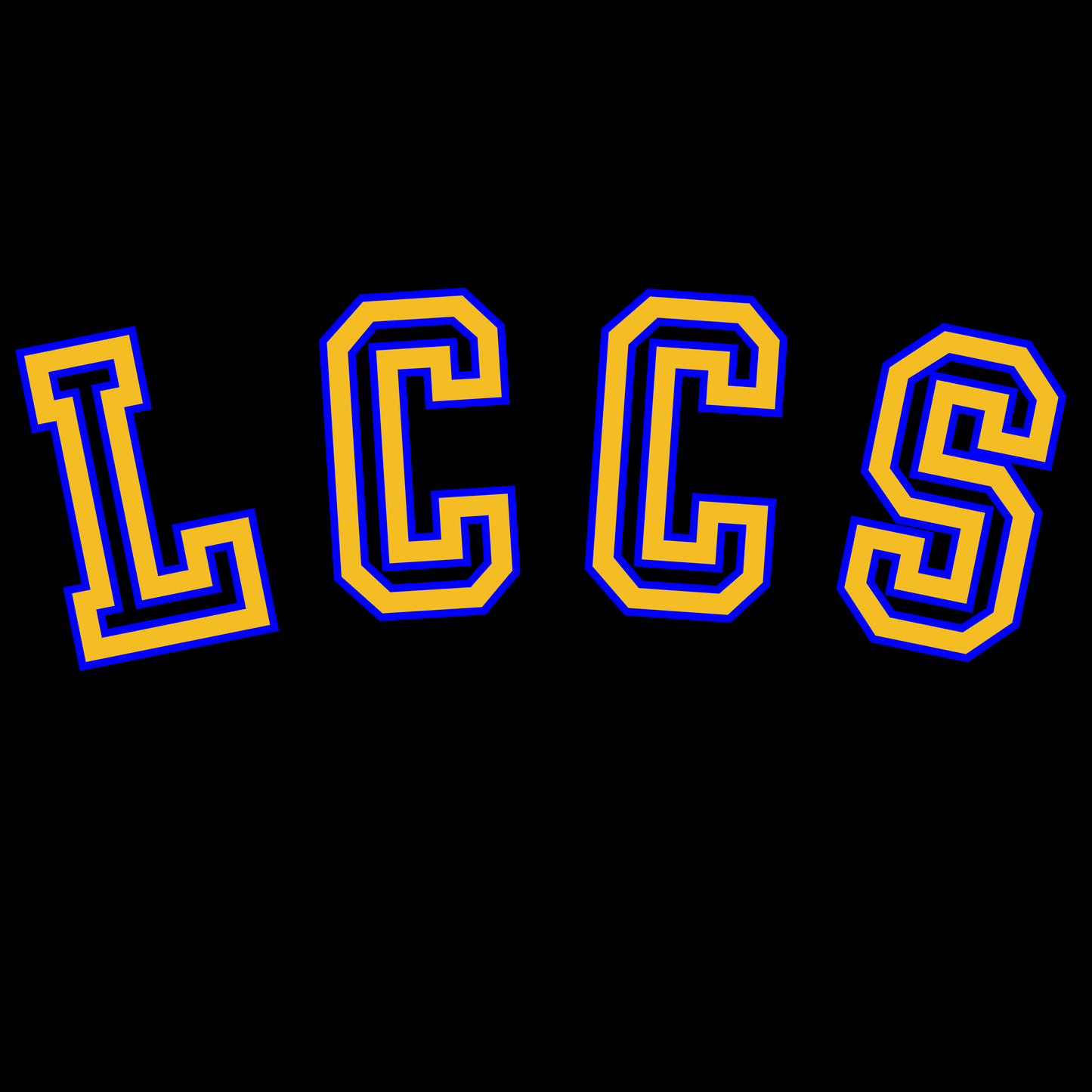 LCCS - Arched GoldBlue