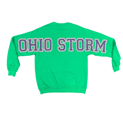 Ohio Storm Crewneck - Oversized Print