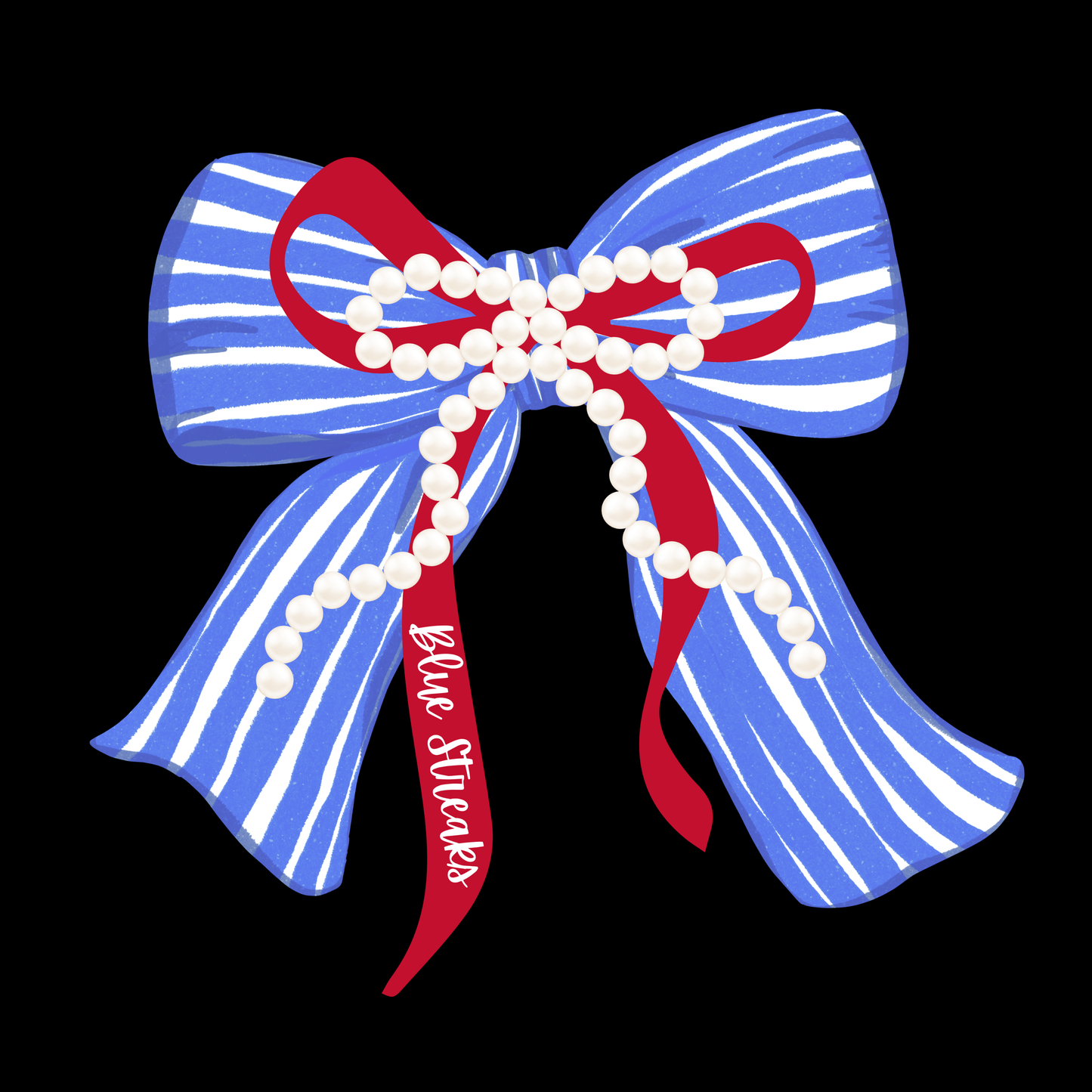 26 LYF Cheer Pearl Bow