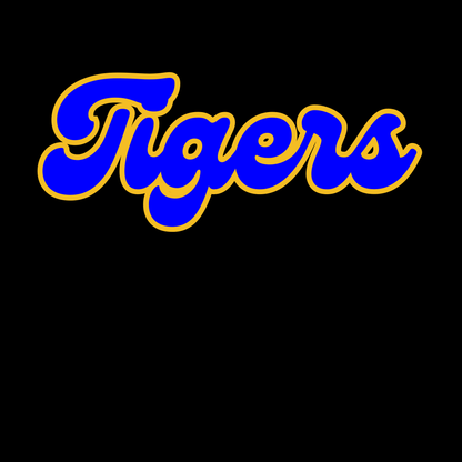 LCCS - Retro Bubble Tigers BlueGold