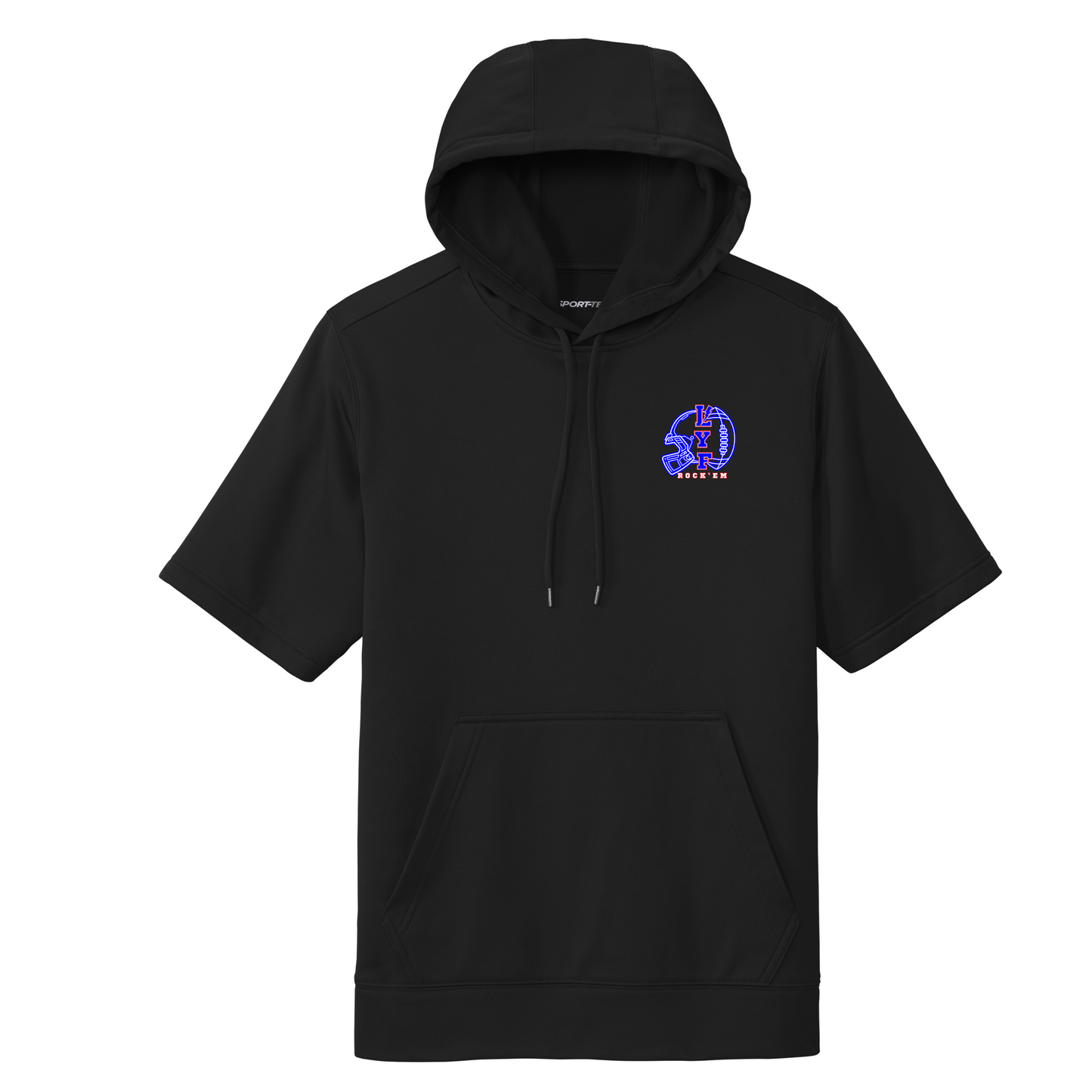 26 LYF Football Short Sleeve Hoodie