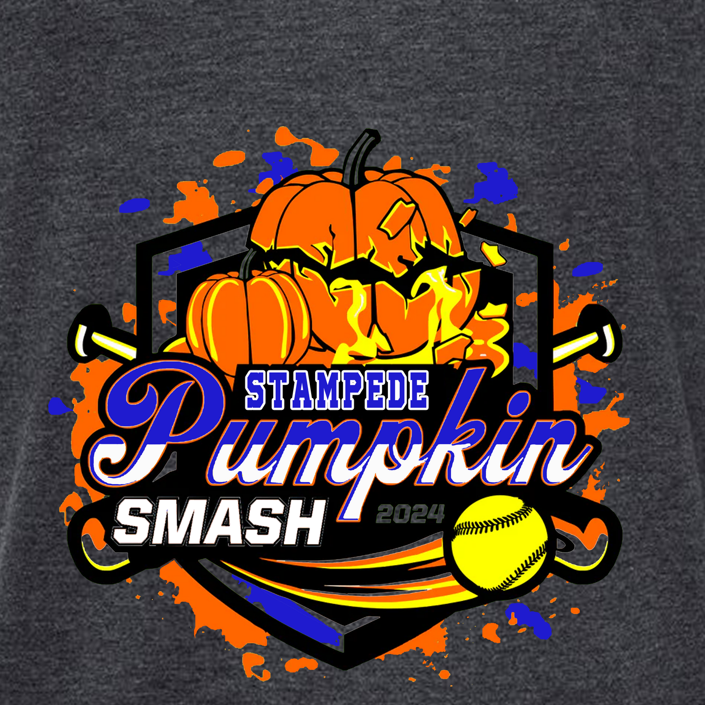 Pre-order Stampede Pumpkin Smash Shirts