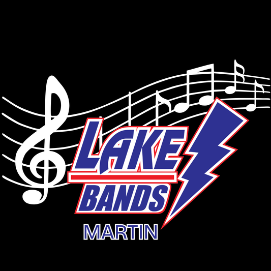 Lake Band Boosters Window Decal