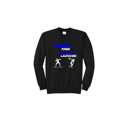 Throwing Shot and Disc Crewneck