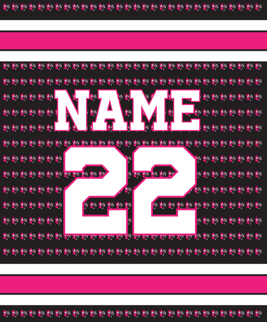 Ohio Buckeye Blast Sublimation Blanket