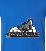 Stampede Organization Blue Clothing Design