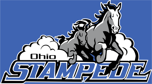 Stampede Organization Blue Clothing Design