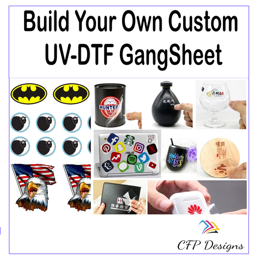 Build Your Own UV-DTF Gangsheet