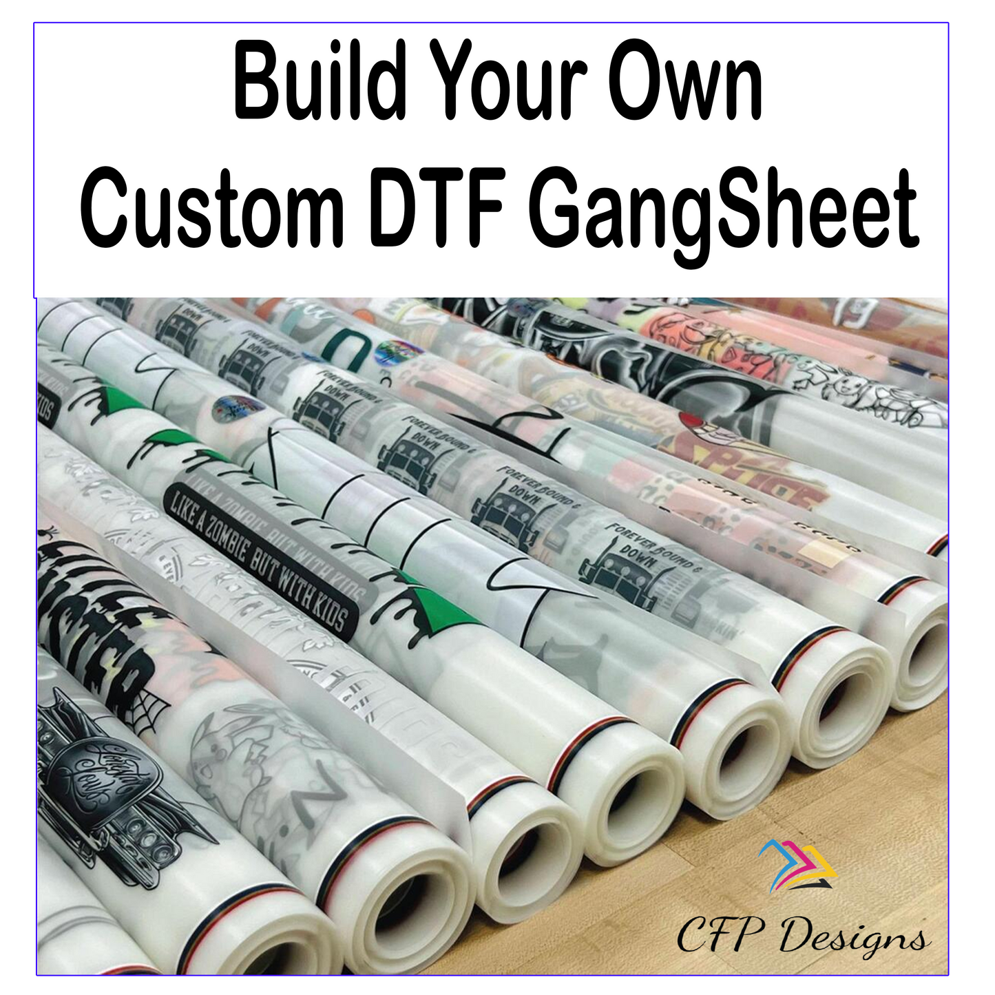 Build Your Own DTF Gangsheet