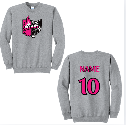 Ohio Buckeye Blast Crewneck