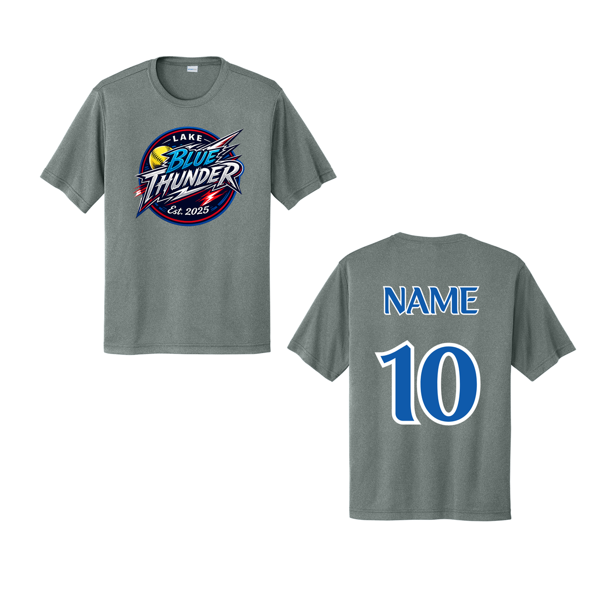 Lake Blue Thunder Dryfit Tshirt – CFP Designs