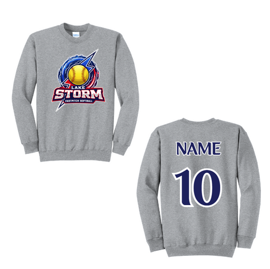 LAKE STORM Crewneck