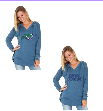 Ohio Storm Womens Tunic Hoodie