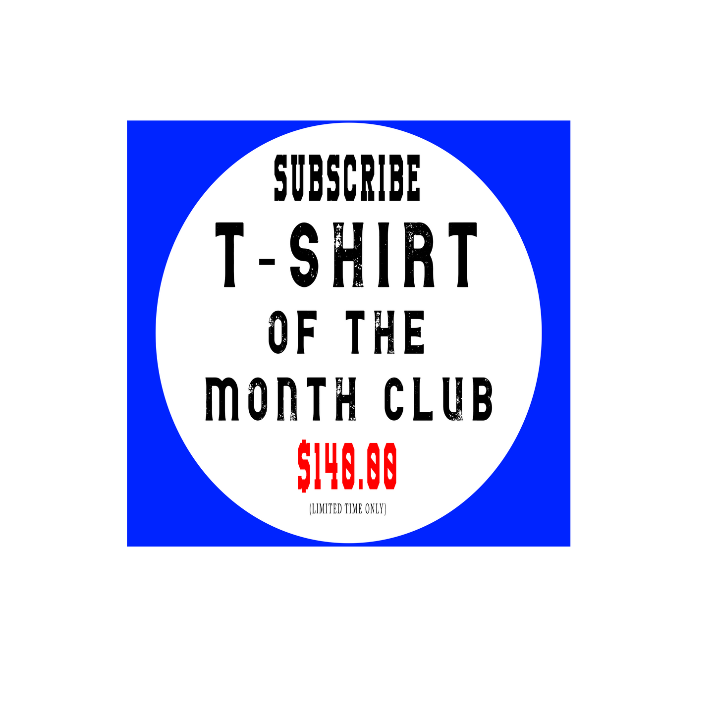 SHIRT OF THE MONTH SUBSCRIPTION