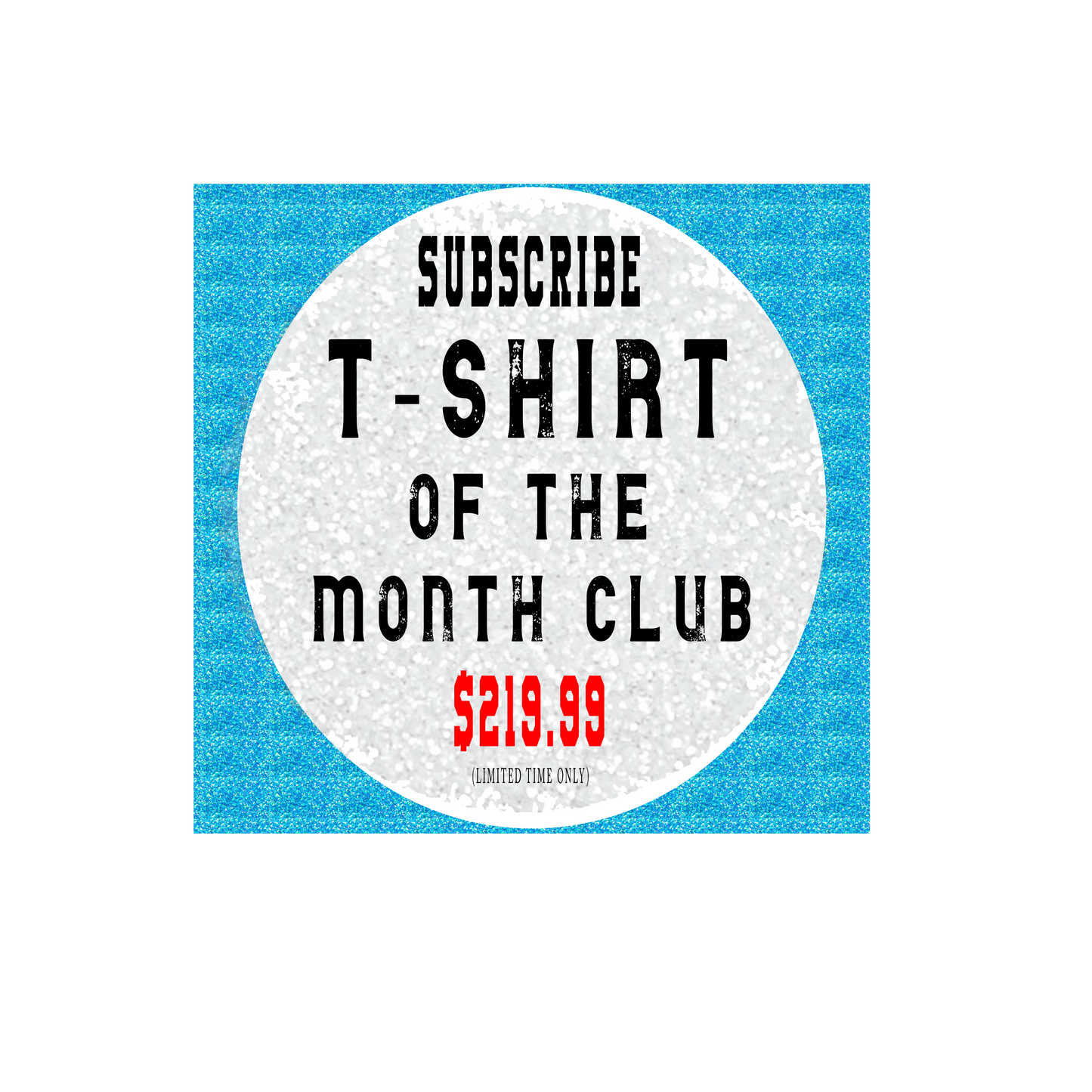 SPANGLE SHIRT OF THE MONTH SUBSCRIPTION